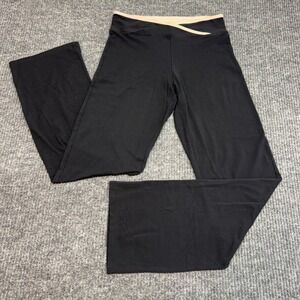 Champion Black Yoga Pants Women's Medium Flare Leg Activewear